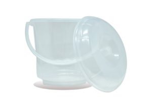 BOTE DE 13LTS C/T TRANSPARENTE