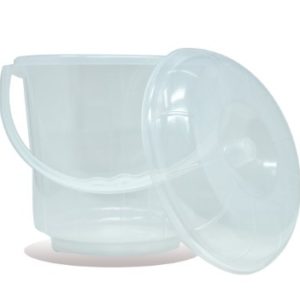 BOTE DE 13LTS C/T TRANSPARENTE