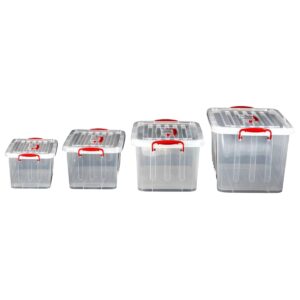 Caja organizadora transparente