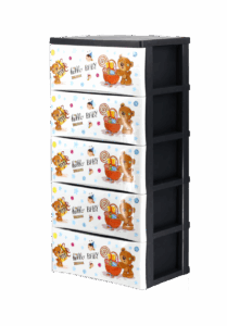 GAVETERO ESTAMPADO DE 5 GAVETAS