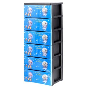 GAVETERO ESTAMPADO DE 6 GAVETAS